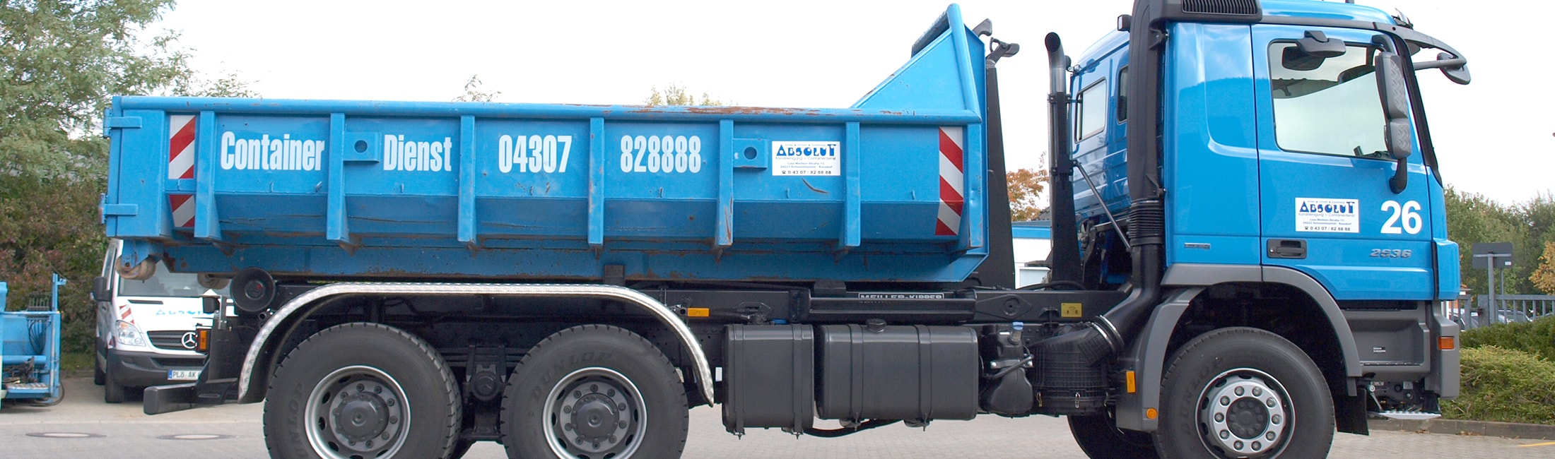 Absolut Container LKW